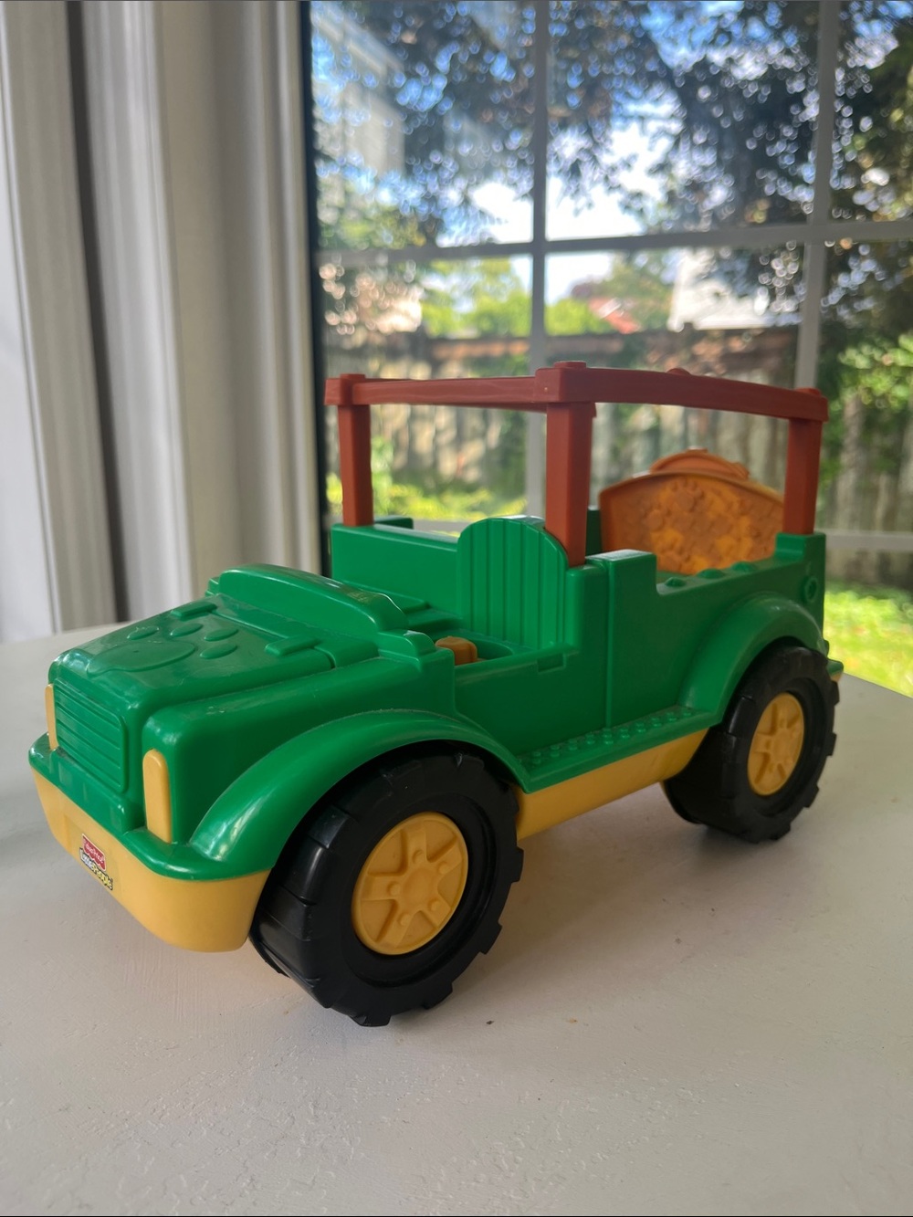 Little People Safari Zoo Jeep Truck